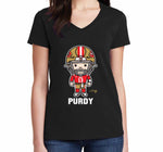 Purdy Women's V-Neck Tee - Beefy & Co.