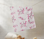 WOP Cherry Blossom Fleece Baby Blanket - Beefy & Co.